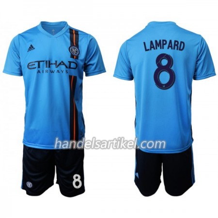 New York City FC LAMPARD 8 Kinder Heim Trikotsatz 2019/20 Kurzarm (+ Kurze Hosen)